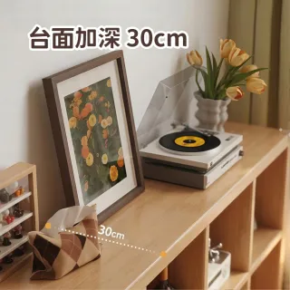 【靚白家居】簡約風格子櫃 8格櫃 120公分 書櫃 (收納櫃 置物櫃 隔間櫃 屏風櫃 方格櫃 櫥櫃)