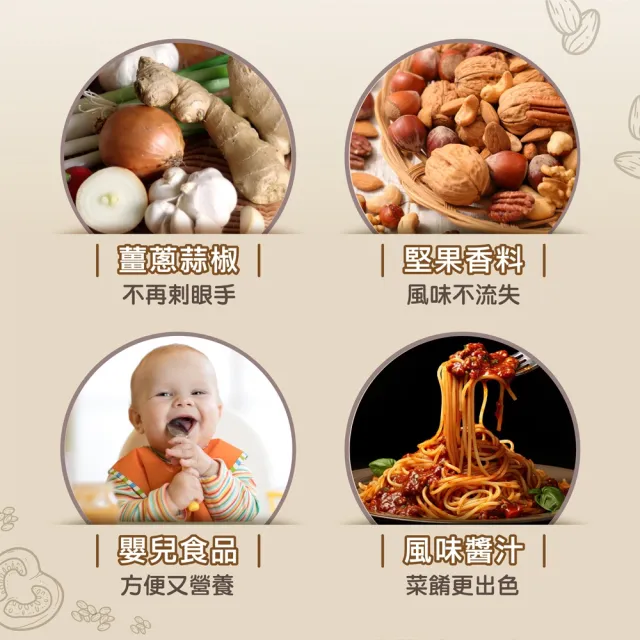 【ROMMELSBACHER】多功能食物處理機 MZ 400(食物料理機/絞肉機/果汁機/研磨機/料理機/處理機)