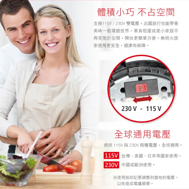 【ROMMELSBACHER】雙電壓旅行用電爐 RK501/U 單爐版(單爐版  空姐鍋 背包客神器)