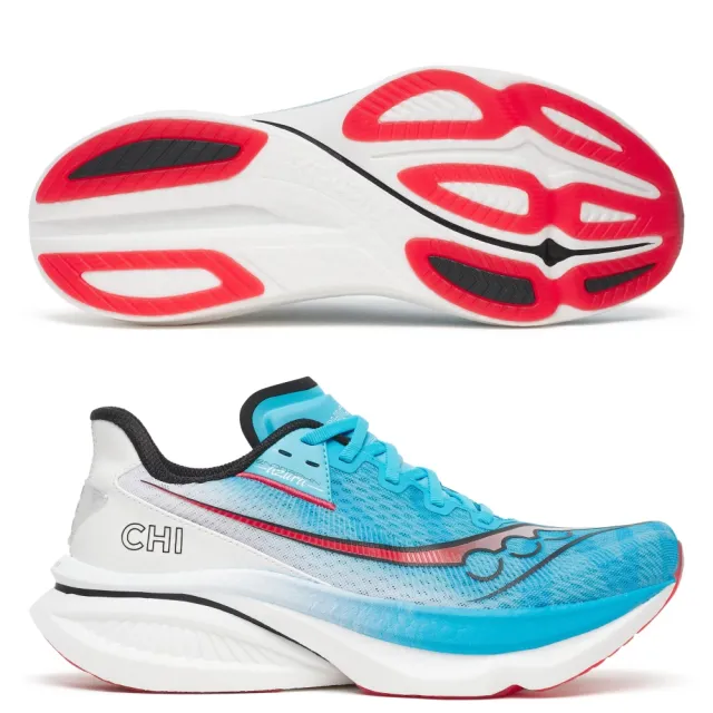 【SAUCONY 索康尼】ENDORPHIN AZURA 男款 路跑鞋 S101329 柏林馬 紐約馬 芝加哥馬 競速 厚底 馬拉松 跑鞋