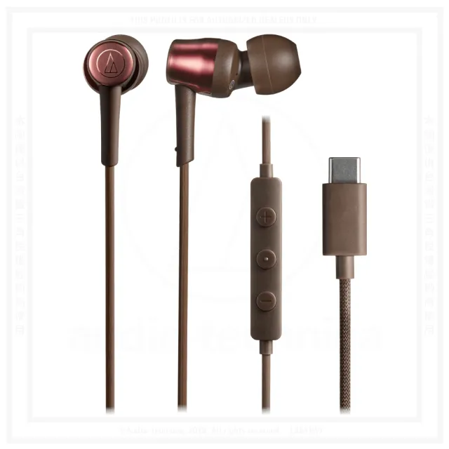 【audio-technica 鐵三角】ATH-CKD30C USB Type-C 耳道式耳機