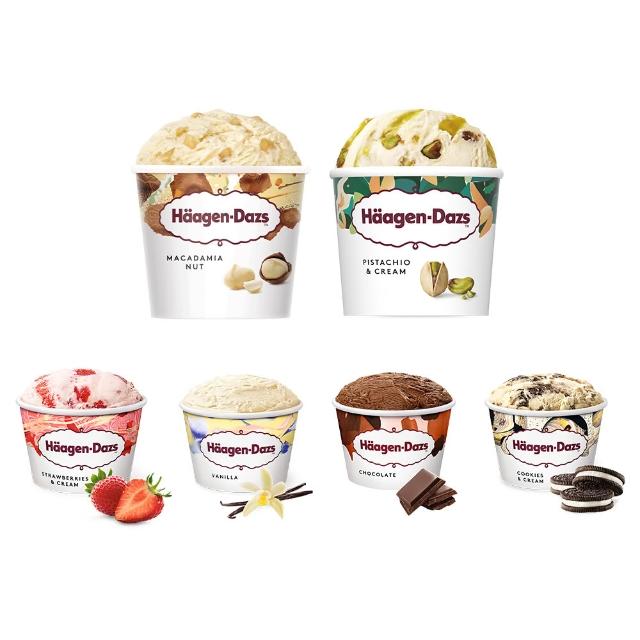【Haagen-Dazs 哈根達斯】新經典迷你杯16入組★熱賣口味 開心果 (中秋 中元 禮物)