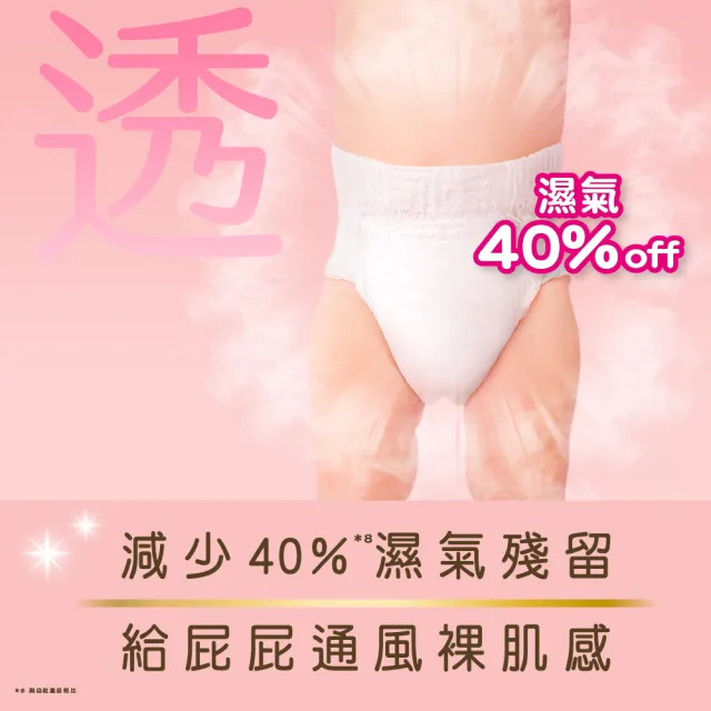【妙而舒】極透舒膚黏貼型尿布 NB 2箱購(NB42片x8包)