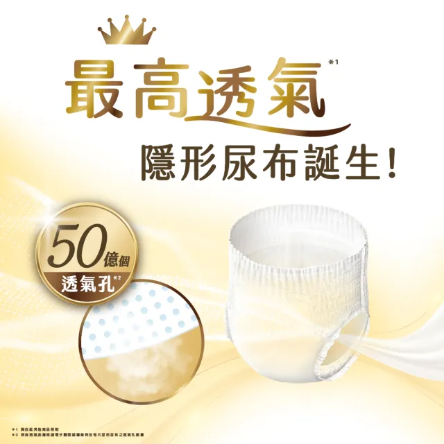 【妙而舒】極透舒膚妙兒褲 M-XL 2箱購(M33片x12包/L27片x12包/XL24片x12包)