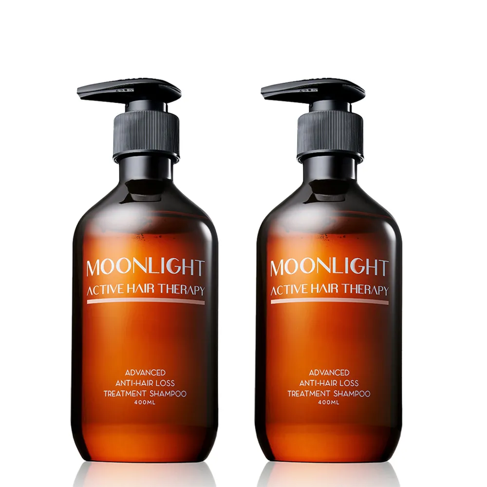 【Moonlight 莯光】3%進化版健髮豐潤洗髮精400mLX2入(養髮 健髮 豐盈 蓬鬆)