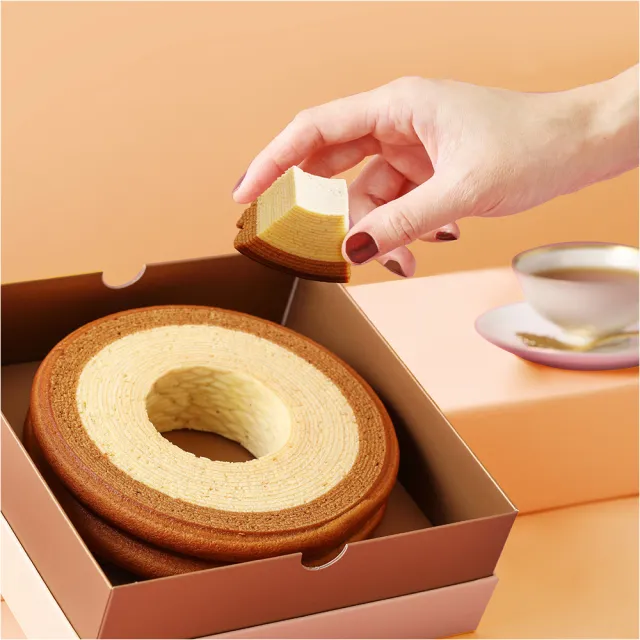 【金格食品】森之圓舞曲年輪蛋糕禮盒20盒(彌月禮盒/伴手禮)