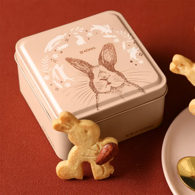 【金格食品】Love兔U烙印長崎蛋糕禮盒(伴手禮/禮盒)