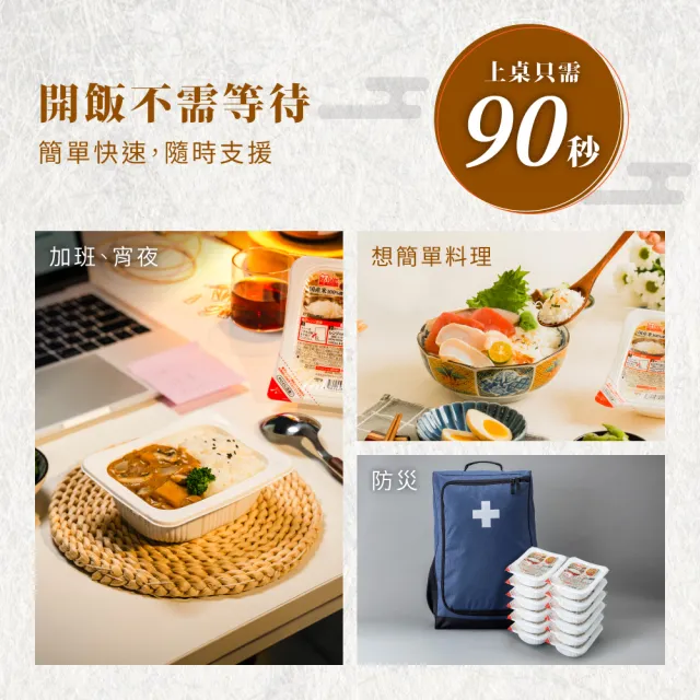 【IRIS】低溫製法微波即食白飯 180g×10入裝(防災食品 微波飯 即時飯 米 日本米 微波食品 飯 中元普渡)