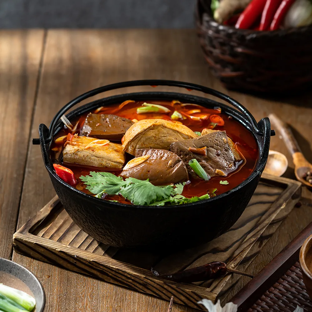【和秋】經典麻辣450g*3包(麻辣鴨血2入+麻辣豆腐1入)