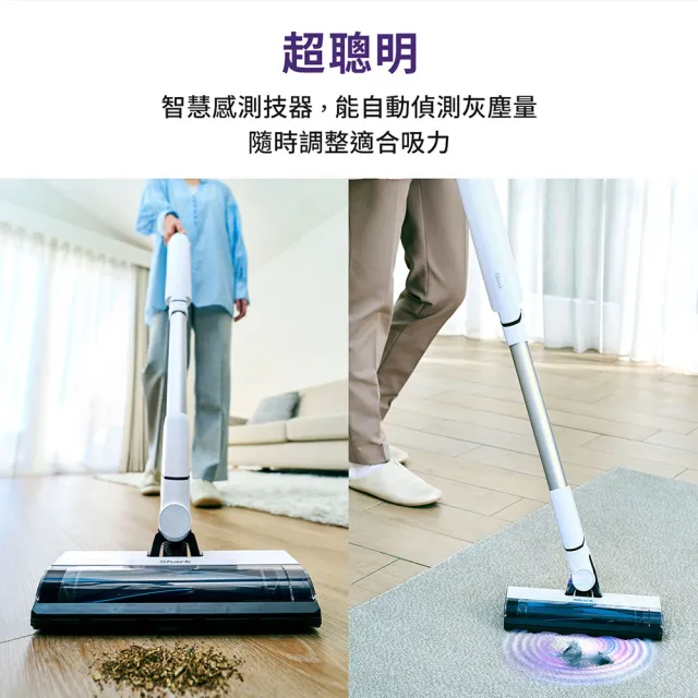 【Shark】EVOPOWER FIT+ LC150自動集塵無線吸塵器(集塵吸塵器 輕量 抗纏結 HEPA濾網 寵物毛 車用 手持)