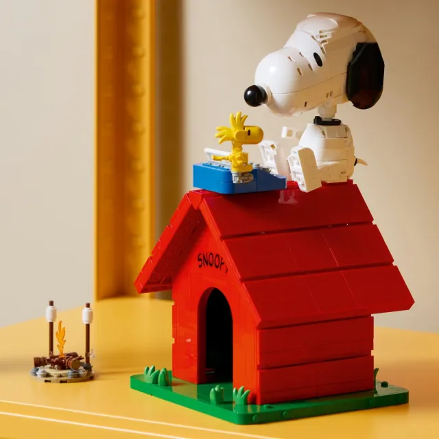 【LEGO 樂高】Ideas 21368 花生漫畫：史努比的狗屋(胡士托 居家擺設 禮物 玩具)