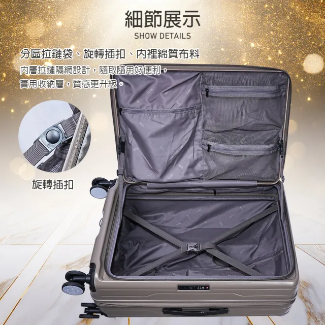 【LYNX】美國山貓26吋第三代前開行李箱(70MM避震煞車雙排輪、防爆拉鏈、TSA海關鎖、可加大)