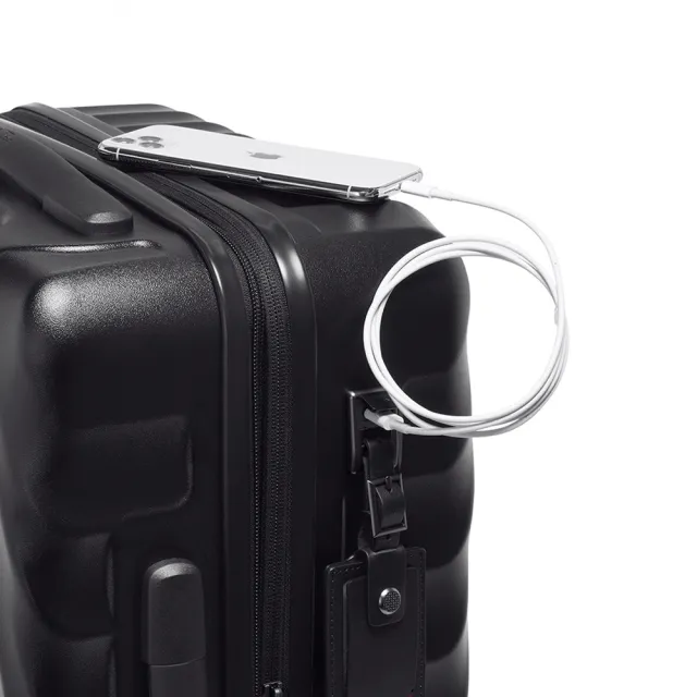 【TUMI】19 Degree 國際長程航線可擴展空間 21 吋登機箱 - 黑色絲紋(TUMI 官方旗艦店)