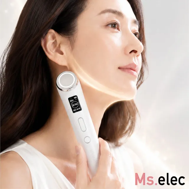 【Ms.elec 米嬉樂】音波超導高階美容儀 SV-004(超導提拉/音波震動/緊緻塑顏)