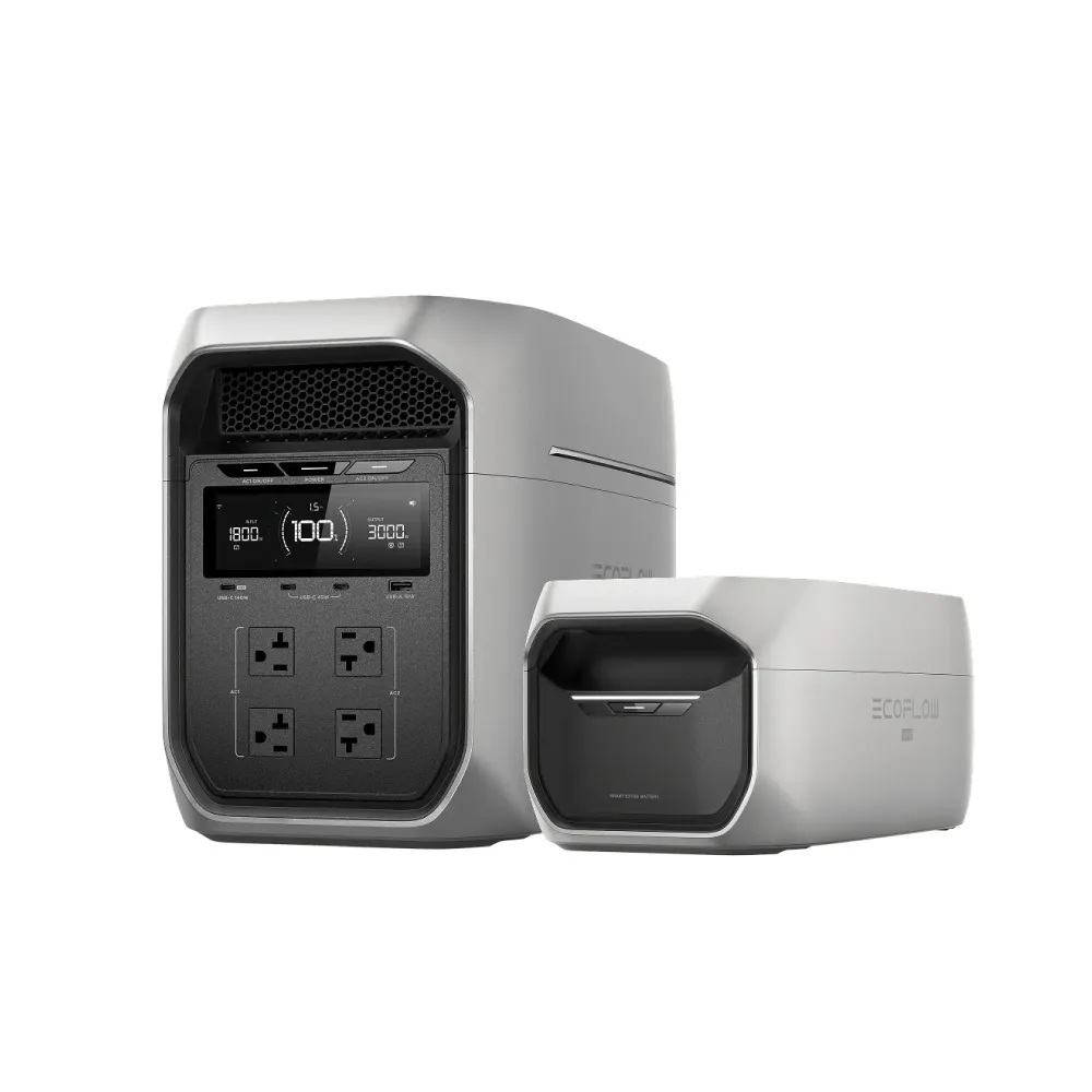 【ECOFLOW】DELTA 3 Max Plus 3000W戶外儲電設備+2度擴充電池 加贈收納包  (儲能電源 防颱必備 停電神器)