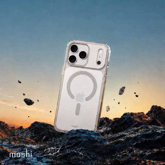 【moshi】iGlaze 磁吸透明保護殼 for iPhone 18 Pro