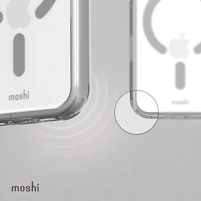 【moshi】iGlaze 磁吸透明保護殼 for iPhone 18 Pro