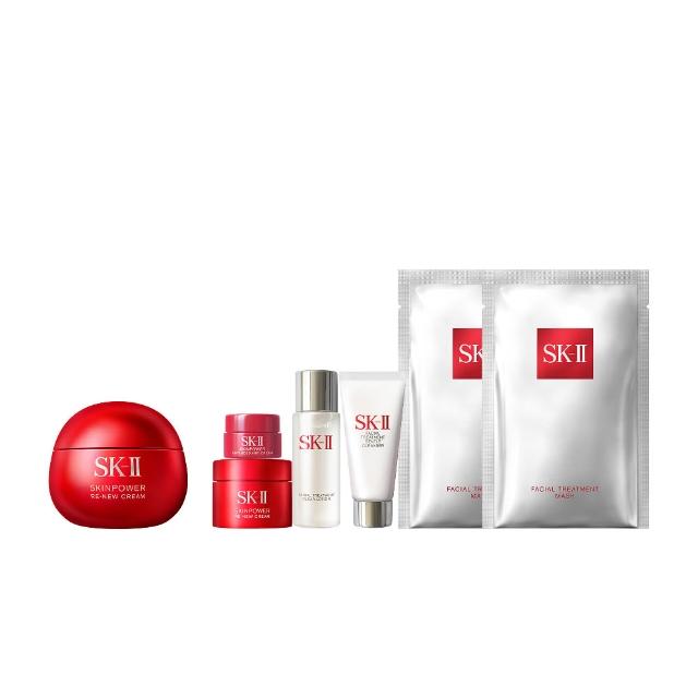 【SK-II】官方直營 肌源賦能煥顏活膚霜 100g(經典版/乳霜/臉部保養/澎彈/緊緻/大紅球/超品日)