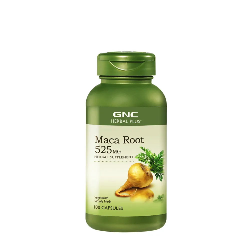 【GNC 健安喜】馬卡525膠囊食品 100粒/瓶(增強體力/調節生理機能)