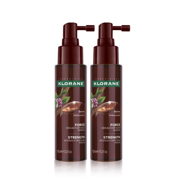 即期品【KLORANE 蔻蘿蘭】官方直營 植萃養髮強韌精華液100ml(升級版)2入組