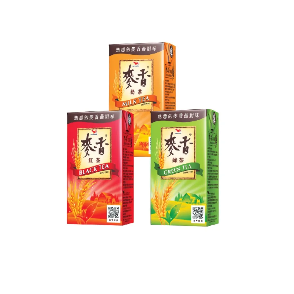 【麥香】300mlx24入/箱(任選紅茶/綠茶/奶茶)(中元)
