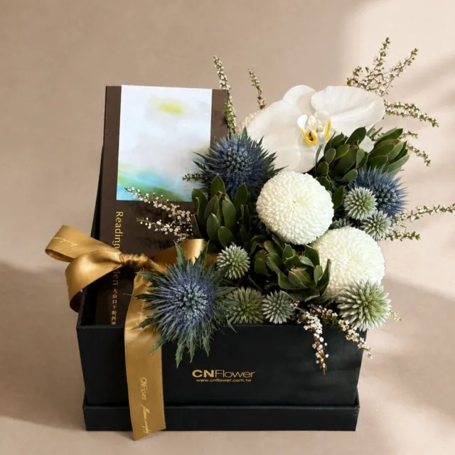【CNFlower 西恩】茶花禮(CN小黑方扁禮盒)