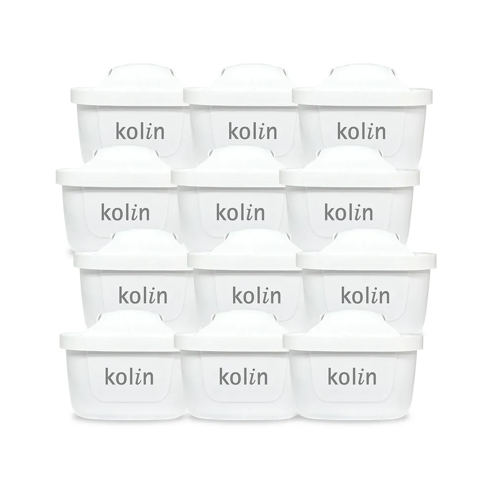 【Kolin 歌林】四重精濾濾芯 12入組(最高使用週期2年半/適用Brita)