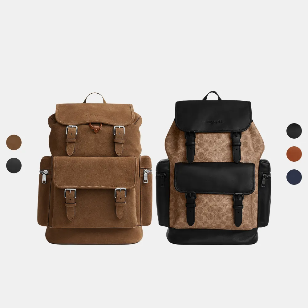 【COACH】蔻馳官方直營 SPRINT 雙肩包 後背包-多色任選(CET18/CFG67)