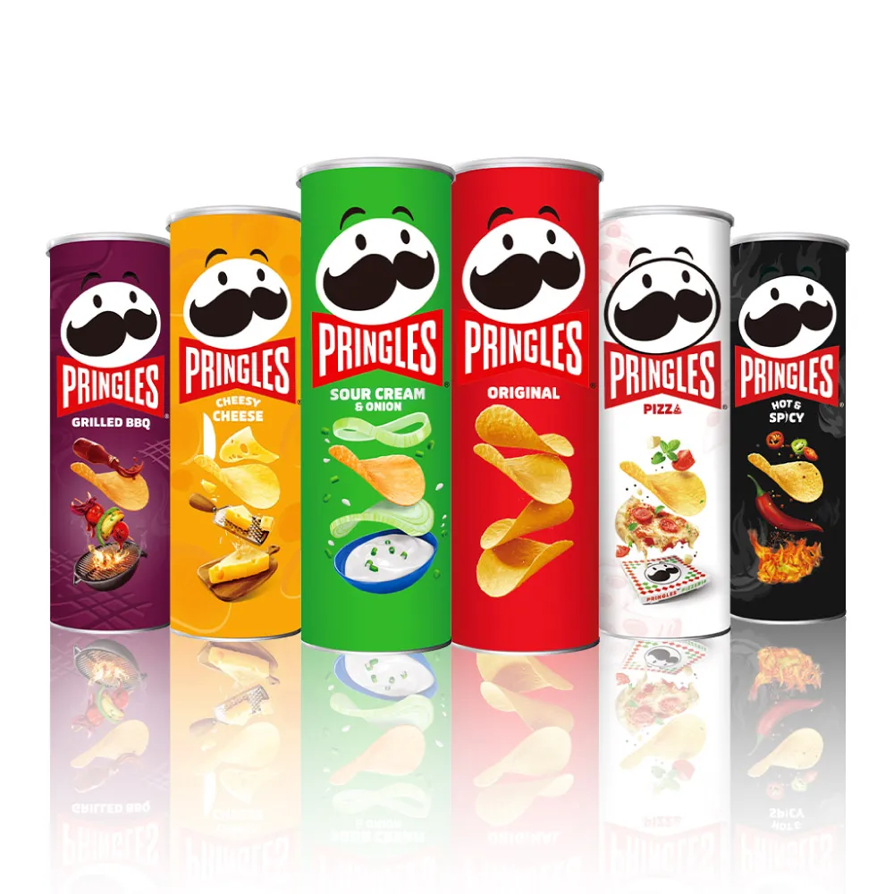 【Pringles 品客】品客洋芋片任選口味(95g-102g)