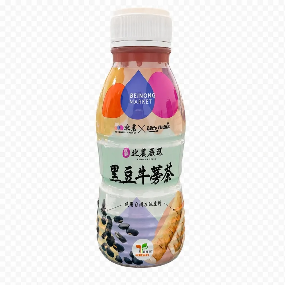 【黑貓嚴選】北農嚴選 台灣黑豆牛蒡茶340mlx24入/箱