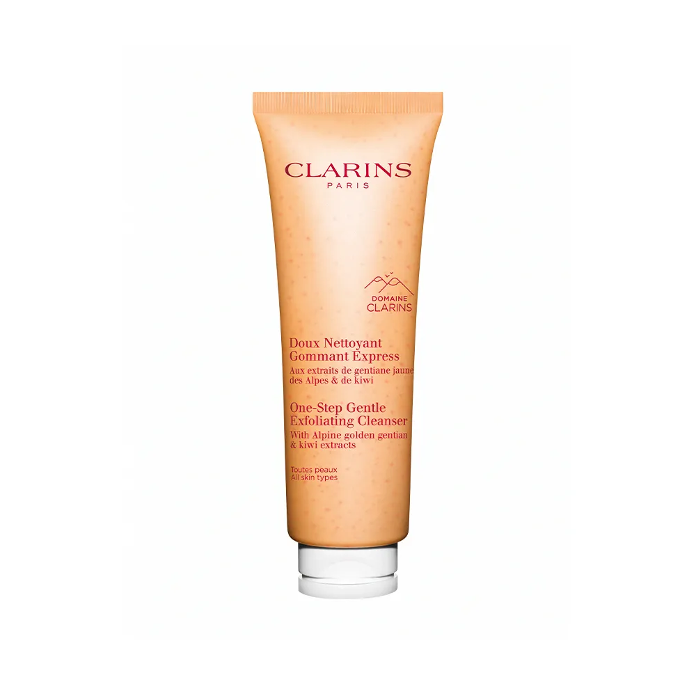 【CLARINS 克蘭詩】橘子潔顏優酪 125ML(去角質/洗卸合一)