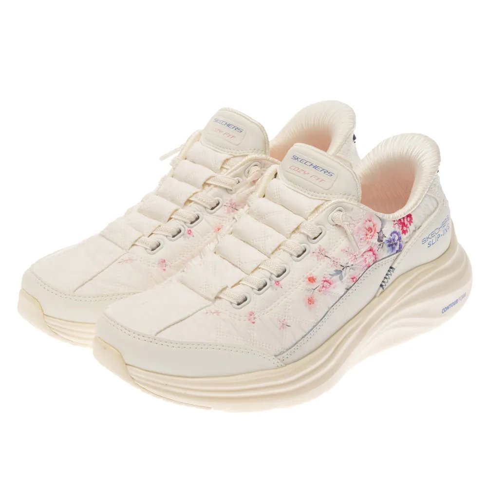 【SKECHERS】女鞋 休閒系列 休閒鞋 瞬穿舒適科技 CONTOUR FOAM - COZY FIT (150843WHT)