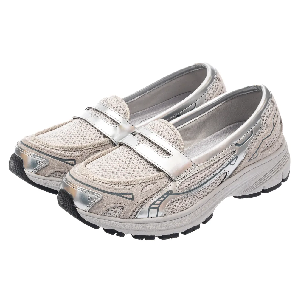 【SKECHERS】舒華 代言款 女鞋 休閒系列 休閒鞋 VAR CITY(159305SIL)