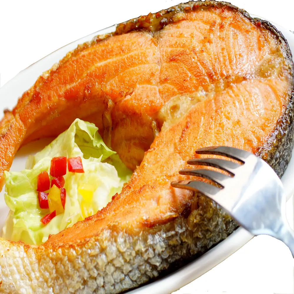 【海之醇】智利鮭魚輪切8片組(300g±10%/片)