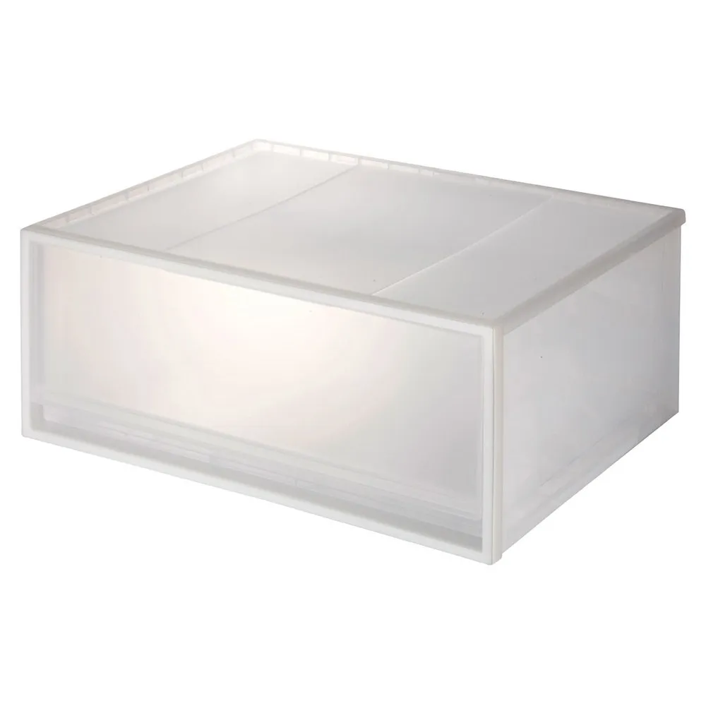 【MUJI 無印良品】PP衣裝盒/橫式/大/2入