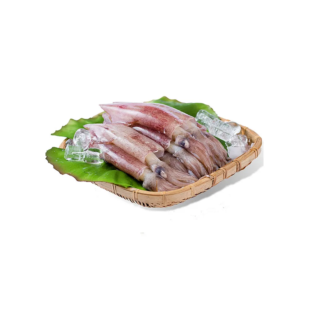 【老張鮮物】澎湖船活凍生小管/小卷  10包組 共40-60隻(300g±10%/包)