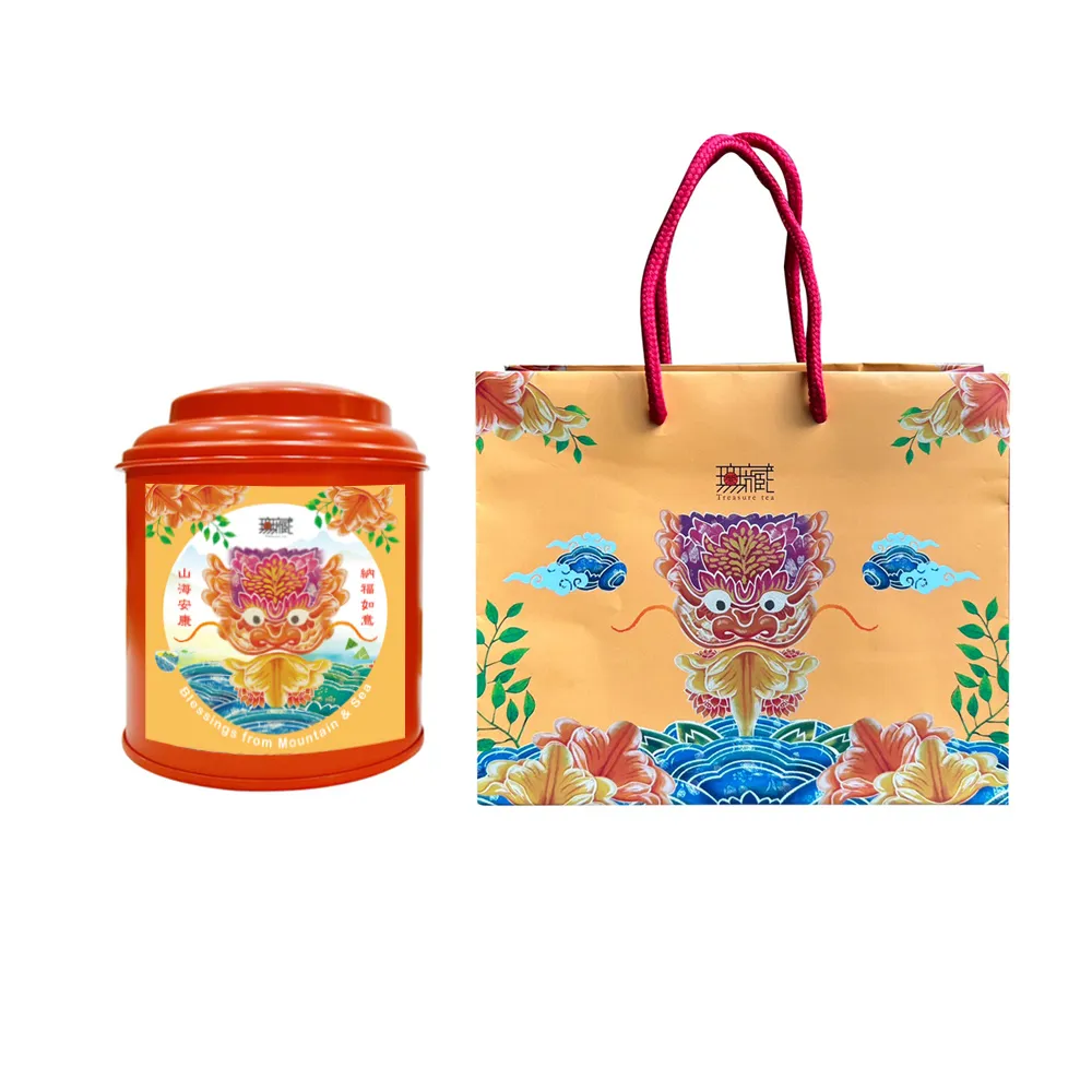 【無藏茗茶】開花茶單顆裝10入組/罐裝(6款花型隨機搭配/附提袋)