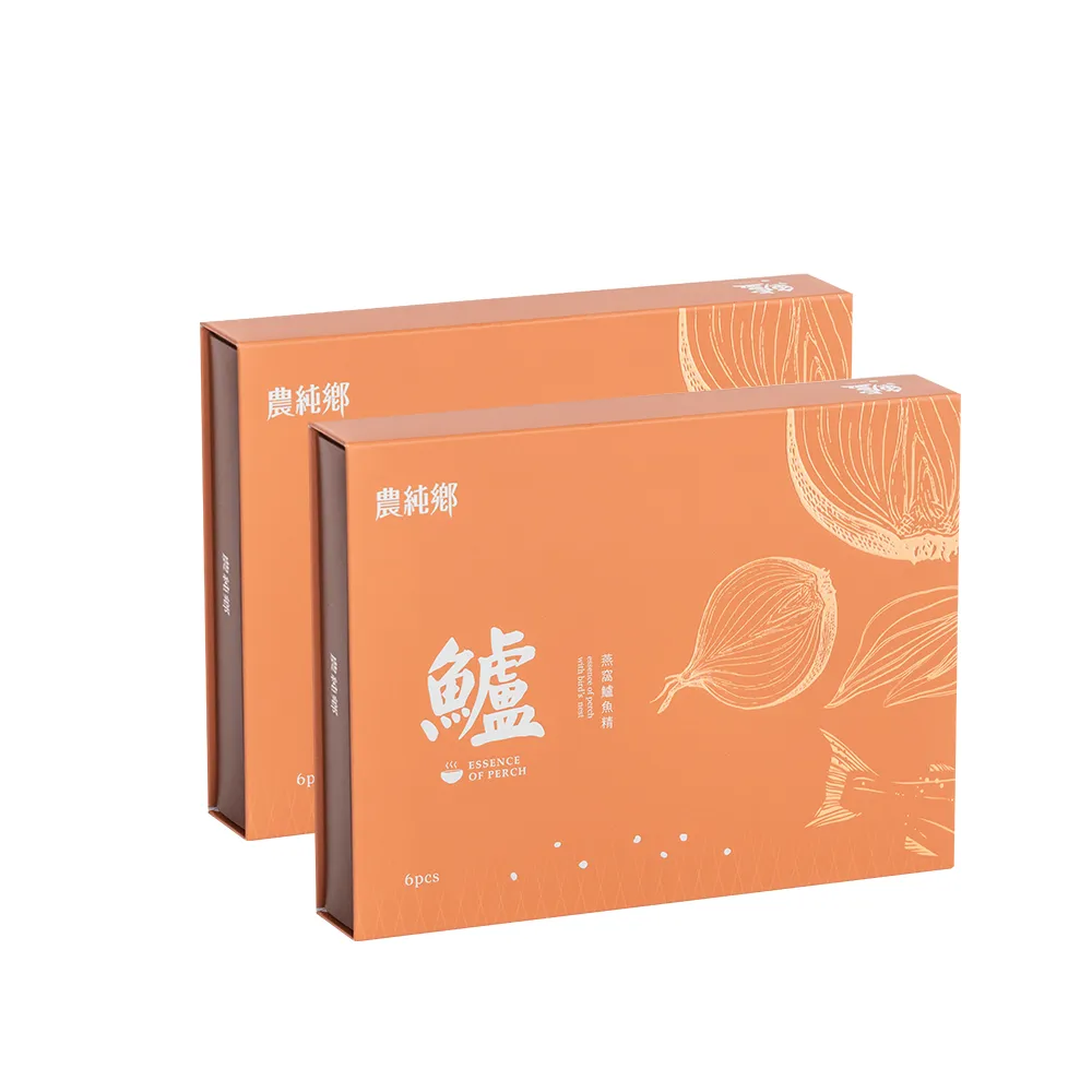 【農純鄉】燕窩鱸魚精50毫升X6包/盒 常溫出貨(共2盒)