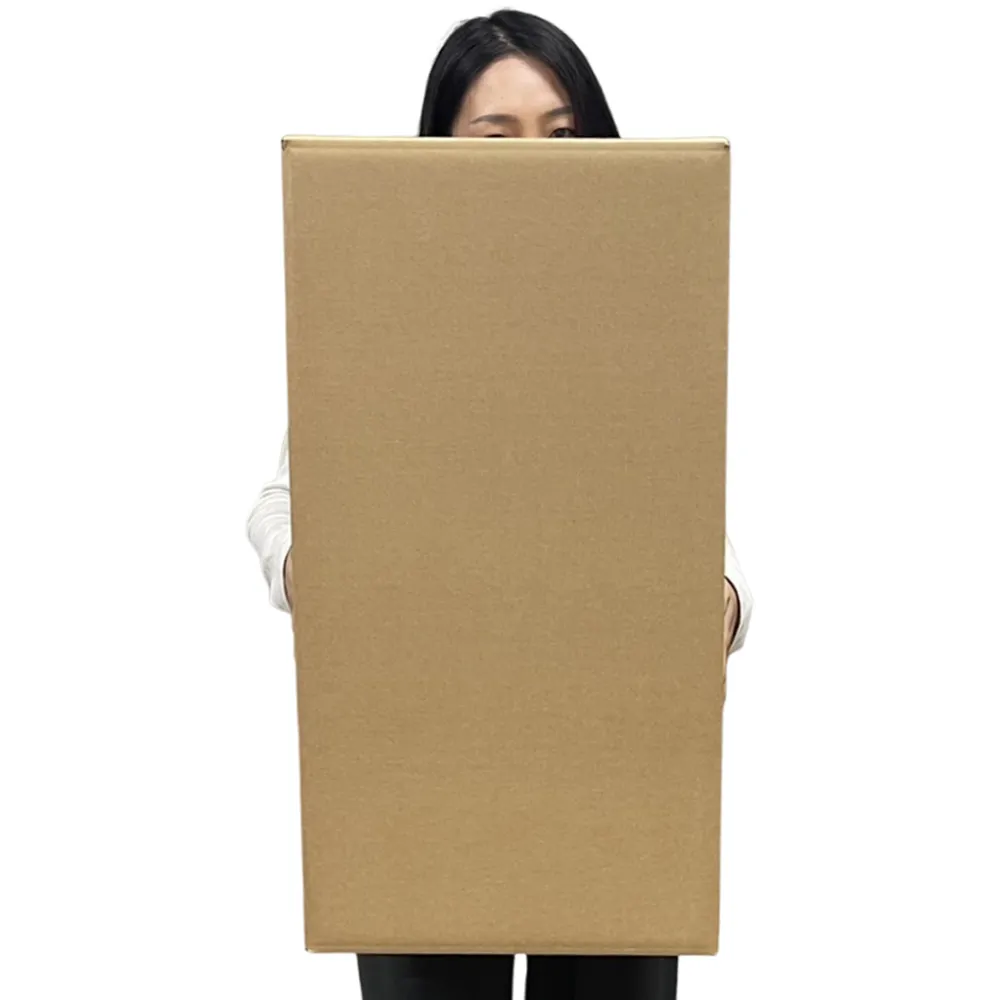 【CLEAN 克林】大型優質紙箱5入組(36.5X36.5X67.8cm 五層AB浪 厚度7mm 瓦楞紙箱 貨運紙箱 搬家紙箱)