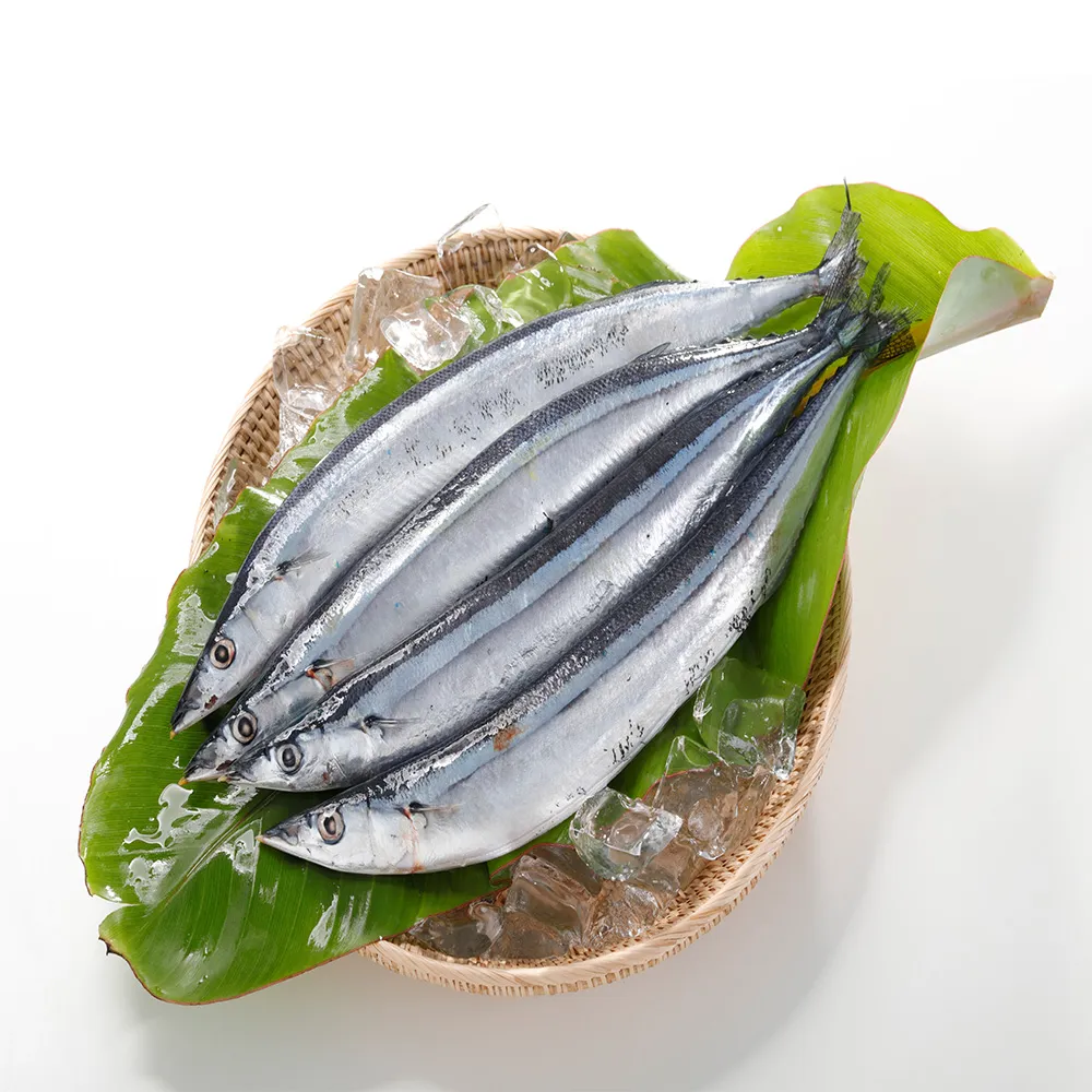 【華得水產】台灣野生秋刀魚8包組(280g 約3-4尾/包)