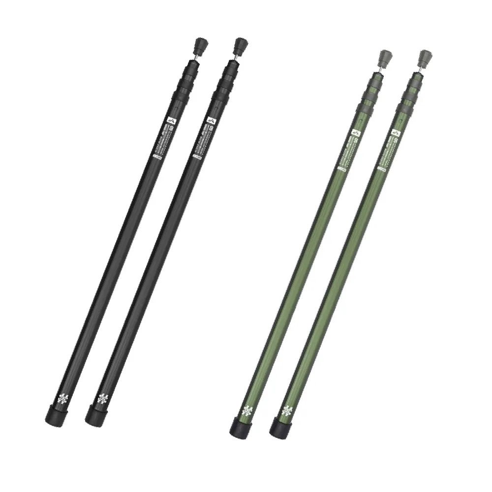 【ShineTrip山趣】05系列 擎鎖伸縮營柱2.8m/2入 逐暮黑/風隱綠 附收納袋 伸縮營柱 露營(悠遊戶外)