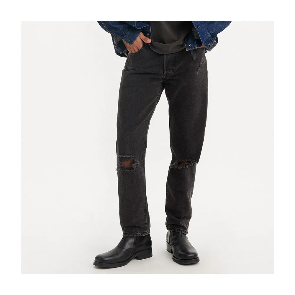【LEVIS】501 54 男款中低腰錐形丹寧牛仔褲 熱賣單品 A4677-0028