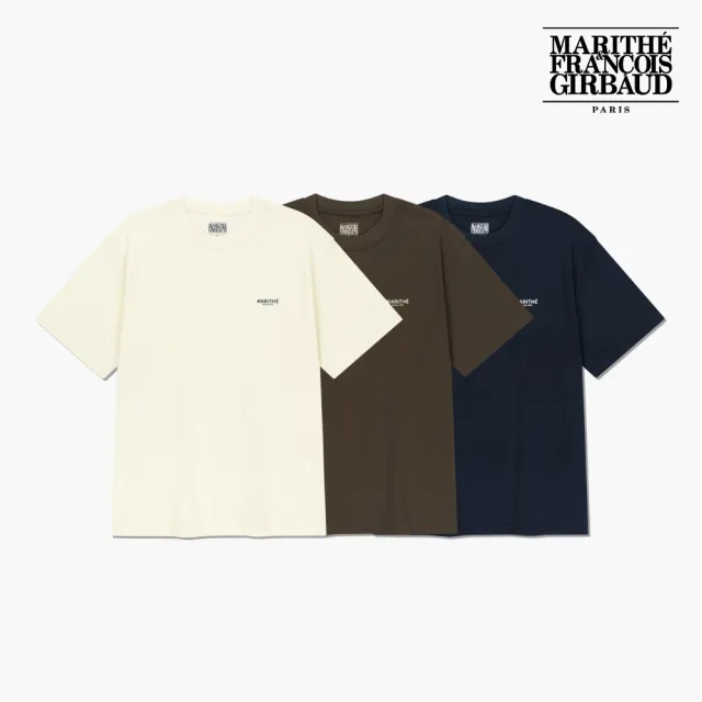 【MARITHE FRANCOIS GIRBAUD】官方旗艦 三件組常規小LOGO TEE (多款任選)