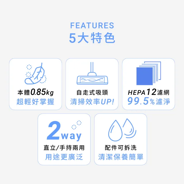 【IRIS】新升級款自走式輕量無線吸塵器SCD-185P(氣旋大吸力/直立手持兩用/兩色可選/低噪音)