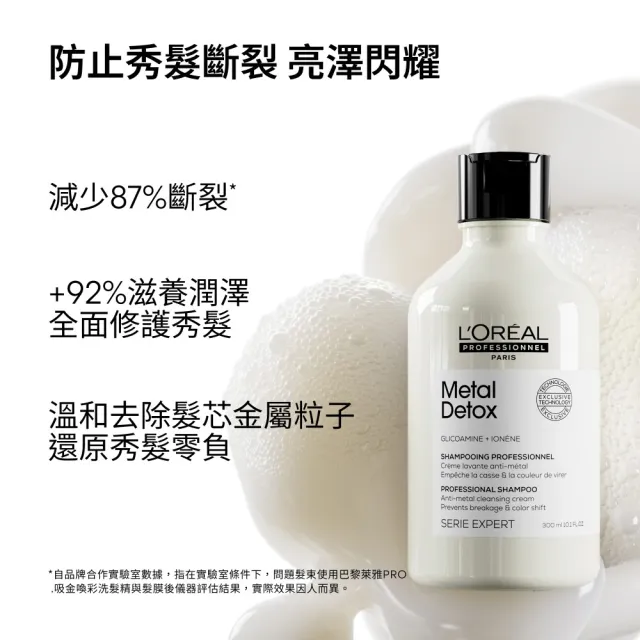 【L’OREAL 巴黎萊雅PRO】絲漾博吸金喚彩洗髮精500ml(瞬順髮膜/護髮/柔順/抗毛躁/肖戰推薦)