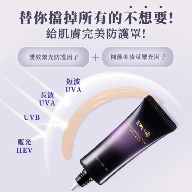 【牛爾京城之霜】獨家囤貨組 零重力水光飾底精華乳SPF35*** 50mlx4入（防曬/潤色）