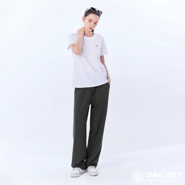 【ONE BOY】冰感A級舒適垂感斜紋直筒冰鋒褲(N250520)