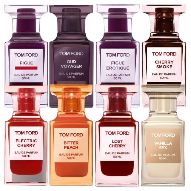【TOM FORD】私人調香淡香精 50ml(蜜桃狂想/煙燻櫻桃/東方旅人/失落櫻桃/電光櫻桃/情慾無花果)