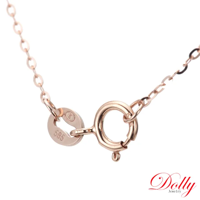 【DOLLY】買一送一 14K金 無燒斯里蘭卡艷彩薰衣草紫1克拉藍寶石鎖骨鍊 高級訂製珠寶 奢華質感 浪漫送禮