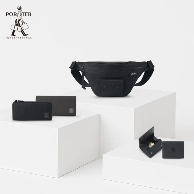 【PORTER INTERNATIONAL】送禮推薦 人氣長夾 手提包 真皮零錢包(多款任選)